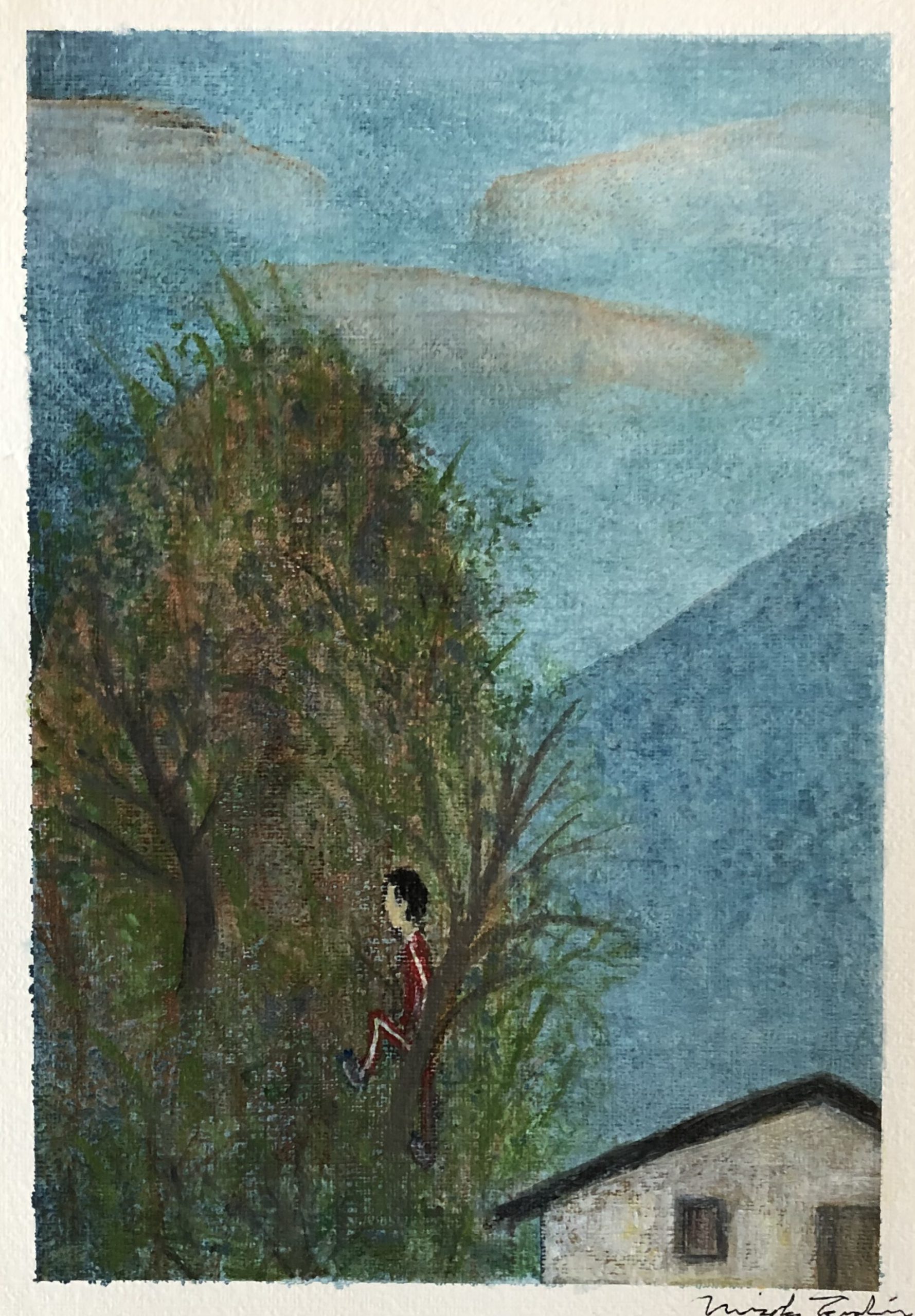 小さなトンガリ山