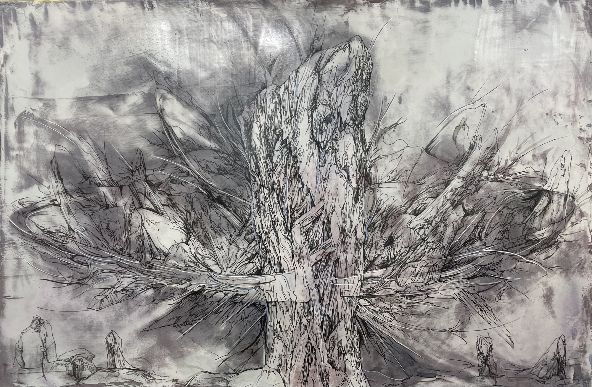 石の振動が波をおこすこともある